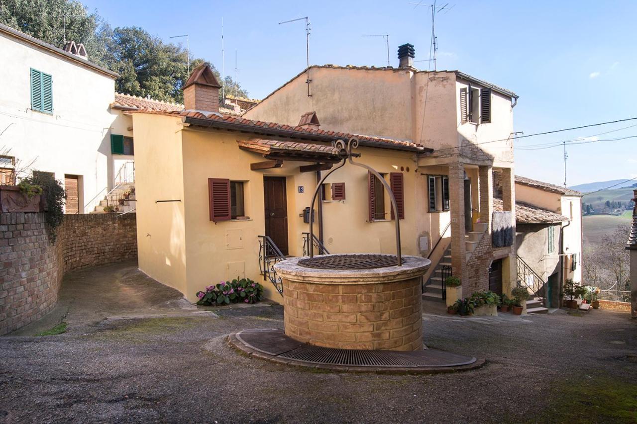 Ferienwohnung Ca' Montalcino San Giovanni dʼAsso Exterior foto