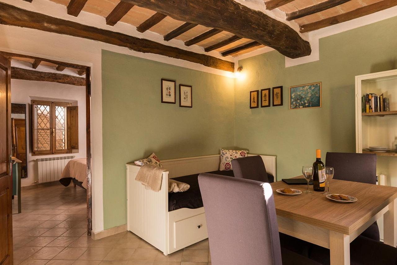 Ferienwohnung Ca' Montalcino San Giovanni dʼAsso Exterior foto